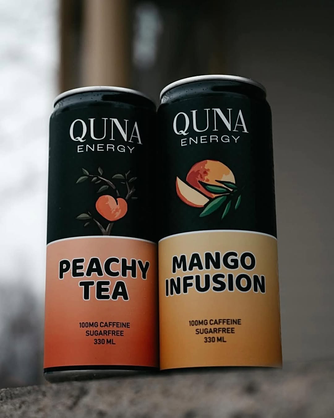 peachy tea och mango infusion smaker av vår energidryck