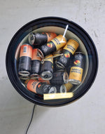 bild ovanifrån på blandade smaker av energidryck